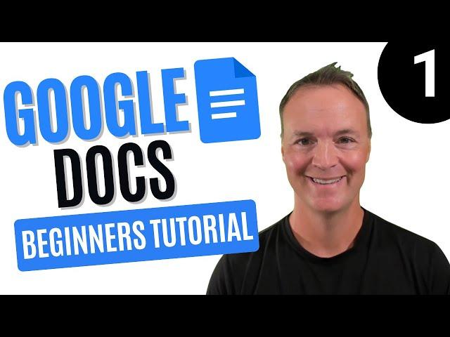 How to use Google Docs - Beginners Tutorial