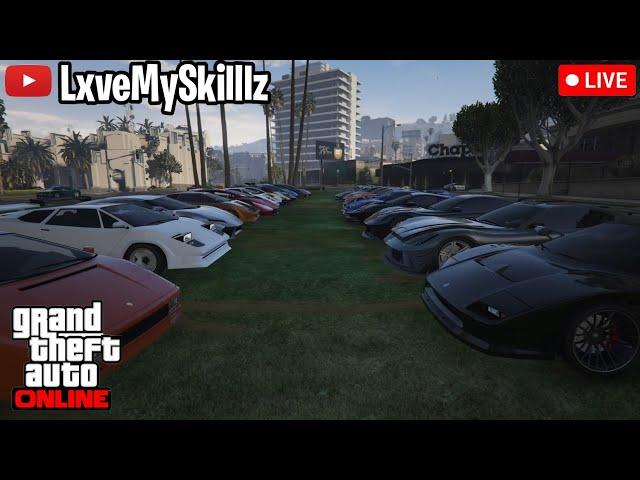 GTA 5 ONLINE LIVE CLEAN CAR MEET| CAR SHOW| DRAGS | CRUISE Ps4