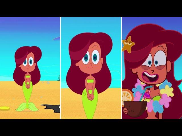 #Shorts  Zig & Sharko - PAST VS NOW 