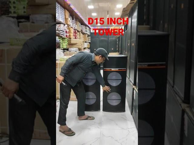 BHARAT ELECTRONICS DJ SYSTEM DOUBLE 15 IN TOWER PRICE-23500