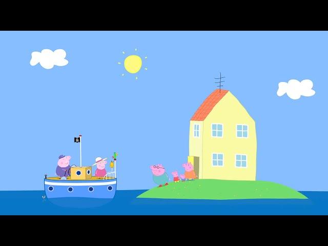 The Biggest Muddy Puddle In The World | Peppa Pig Asia  Peppa Pig English Episodes