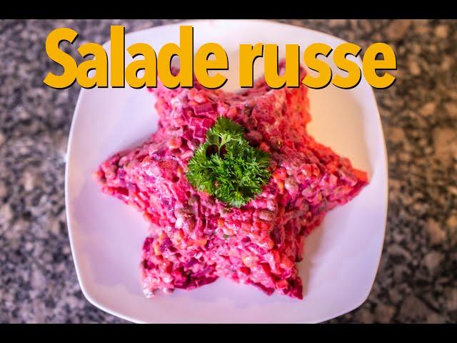 Salade russe (salad bètrav + pòmdetè + kawòt...)