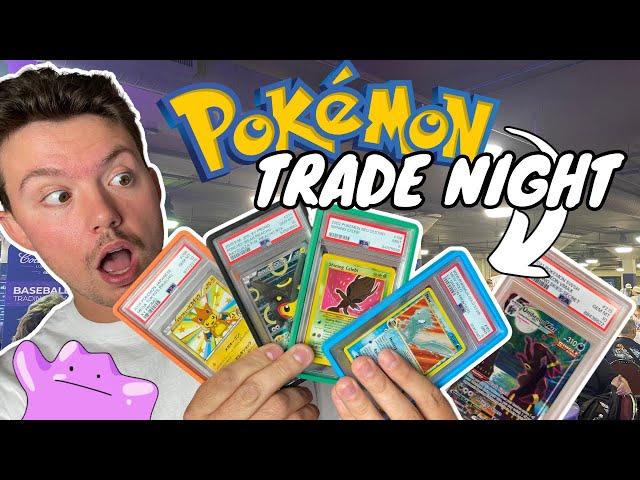 POKEMON TRADE NIGHT - BUYER POV at The National Card Show