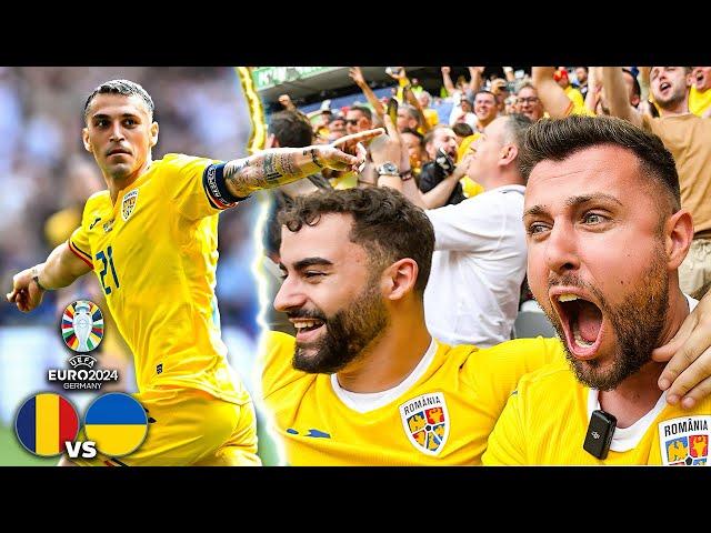 VICTORIE FABULOASĂ A ROMÂNIEI LA PRIMUL MECI DE LA EURO 2024 VS UKRAINA!!