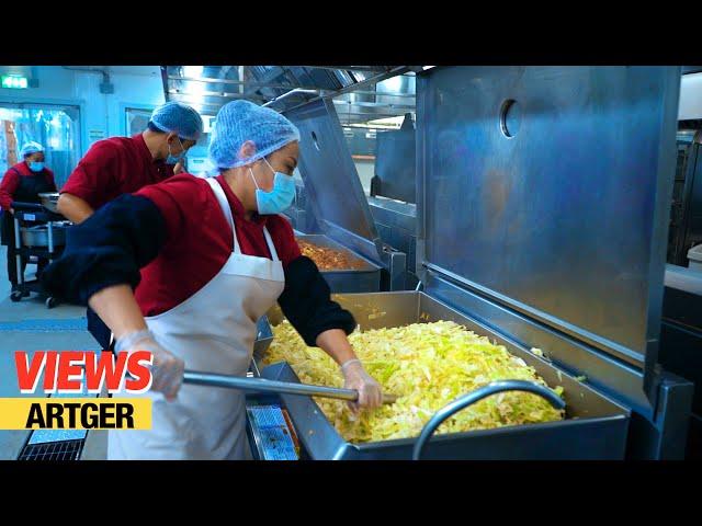 How to Feed 6000 Mongolian Miners Every Day - Mongolia's Biggest Kitchen in the Gobi! | Views