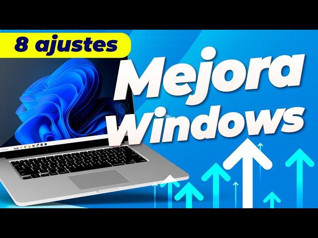  8 AJUSTES para MEJORAR WINDOWS sin Programas! - ACELERA tu WINDOWS con ESTOS TRUCOS 