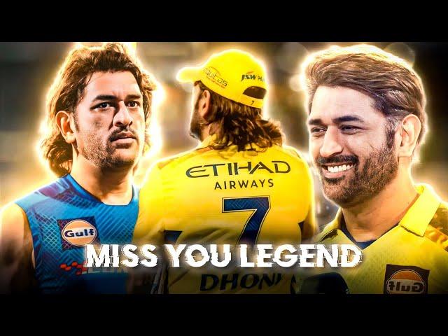 Good Bye Mahendra Singh Dhoni  | No Happy Ending For Thala  | Ms Dhoni Sad Whatsapp Status  |