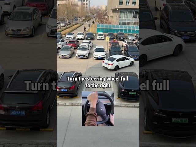 Reverse into a parking space in 10 seconds with just 3 skills!#car