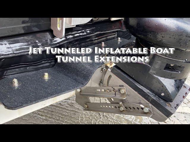 Tunnel extension for Jet Tunneled Inflatable Boats