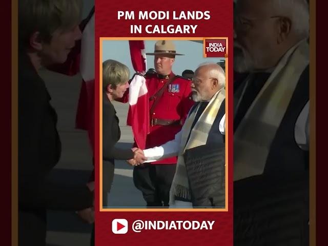 G7 Summit: PM Narendra Modi Receives A Warm Welcome As He Lands In Calgary