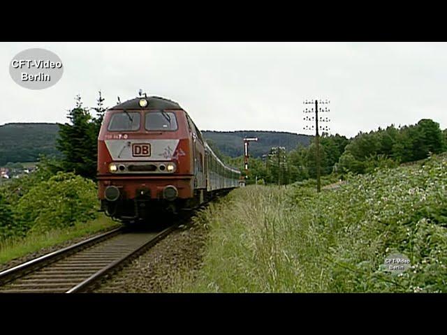 Die Baureihen 215/218 im Odenwald