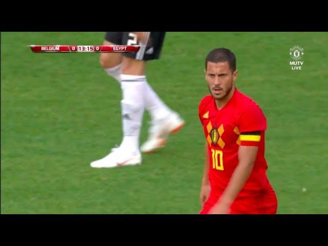 Eden Hazard vs Egypt (Friendly) 06/06-18 HD 720p by RLcomps