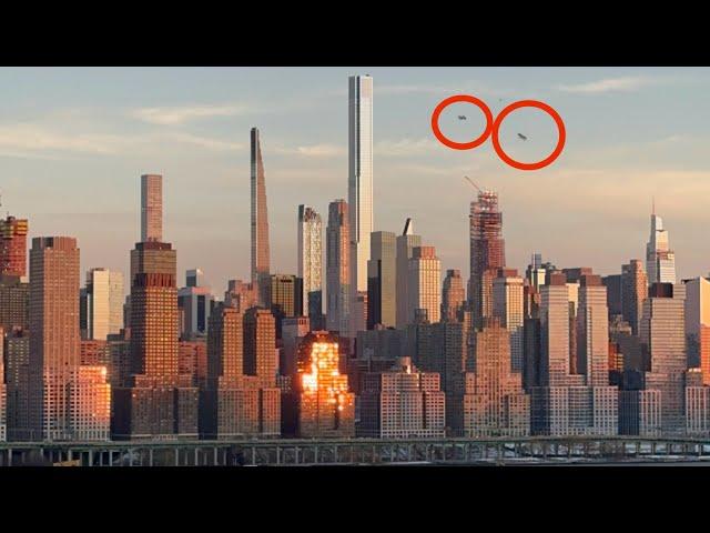 24/7 NYC/NJ UFO Drone Watch 4K  NEW YORK CITY MANHATTAN LIVE VIEW  뉴욕 맨해튼 실시간 뷰