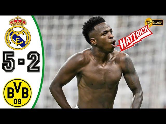 Real Madrid vs Dortmund 5-2 Highlights & All Goals 2024 HD