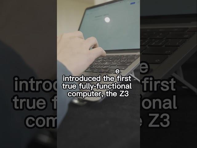 first computer in the world Z3 Konrad Zuse #shorts