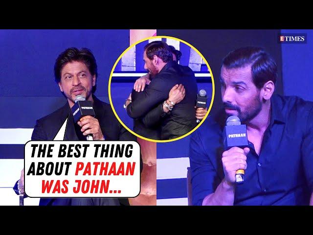 Shah Rukh Khan: "The BEST Thing About PATHAAN Is JIM Played By John..." | SWEET Moment