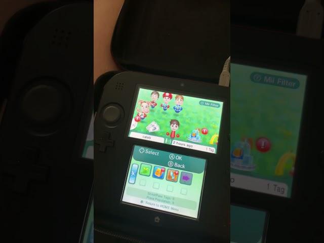 I got a Nintendo 3DS streetpass at school in 2024 #3ds #nintendo #gaming