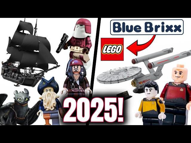 LEGO grabs BlueBrixx license! | Star Trek, One Piece, Black Pearl & more 2025 sets!