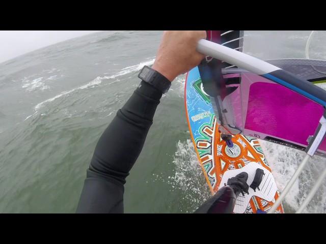 Windsurfing - Cross side shore at Apelviken