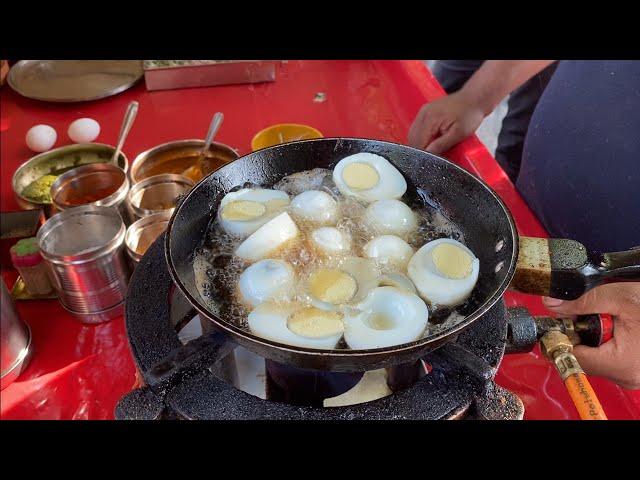 EGG CHILLY DRY || SPICY & TASTY || INDIAN STREET FOOD || @ RS. 80/-