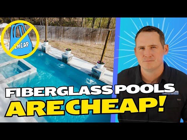 Fiberglass Pools Are CHEAP! Top 4 Fiberglass Pools Myths Exposed!