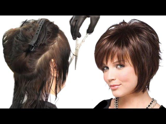 Best Haircut Step By Step For Medium Hair | Haircut For Curly Hair | Haircut Tutorial Eva Lorman