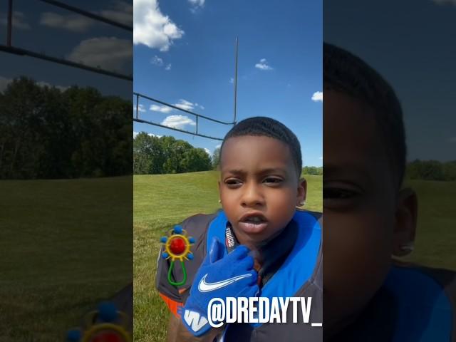 Rashad Has His First Football Practice  #DreDayTv