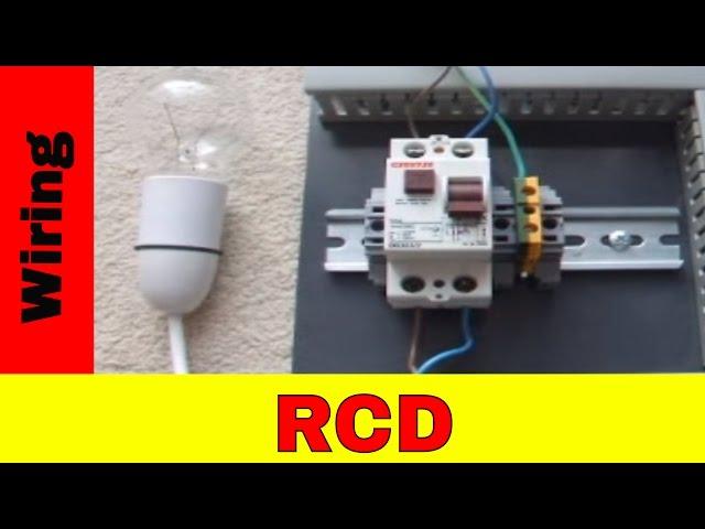 How To Wire Residual Current Device (RCD)