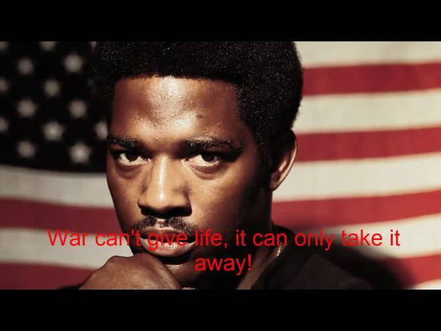 Edwin Starr - War (What is it good for) + Lycris HQ!!