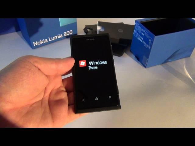 Nokia Lumia 800 Unboxing - GSMDome.com