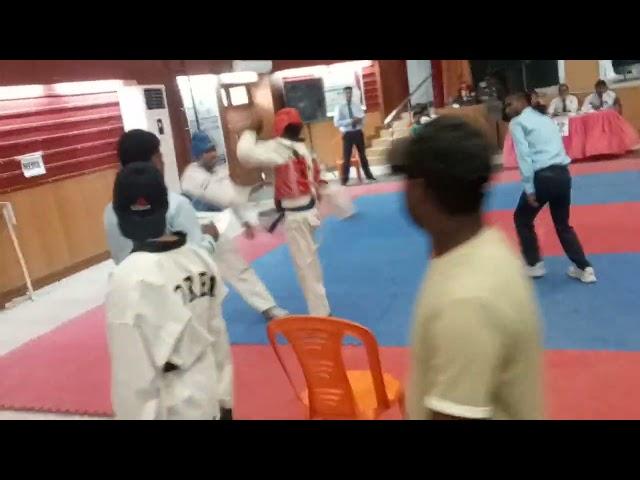 Taekwondo fight 2022 refinery township Jubilee hall