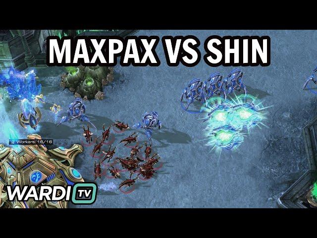 MaxPax vs SHIN (PvZ) - WardiTV October Playoffs [StarCraft 2]