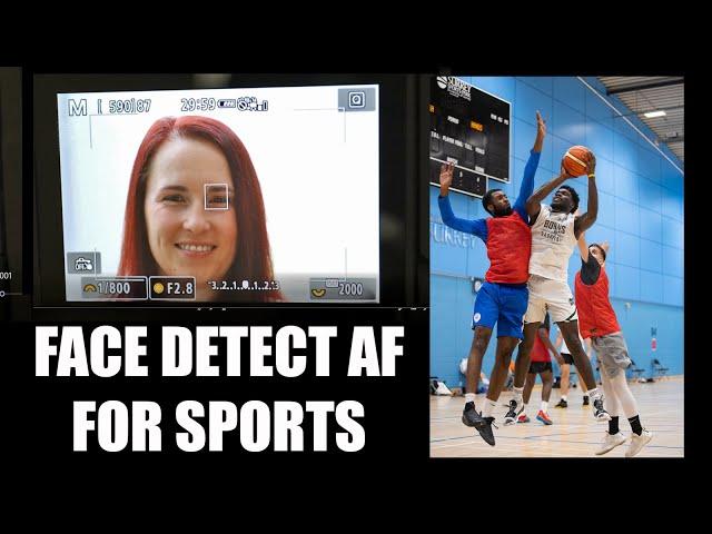 Canon R6 Face Detection Auto Focus for Sports Photography