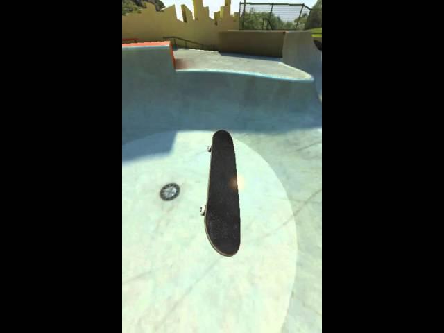 True Skate - Frontside big dolphin double flip