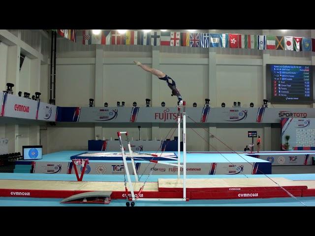 VEISTELEHTO Evelin (FIN) - 2023 Artistic Junior Worlds - Qualifications Uneven Bars