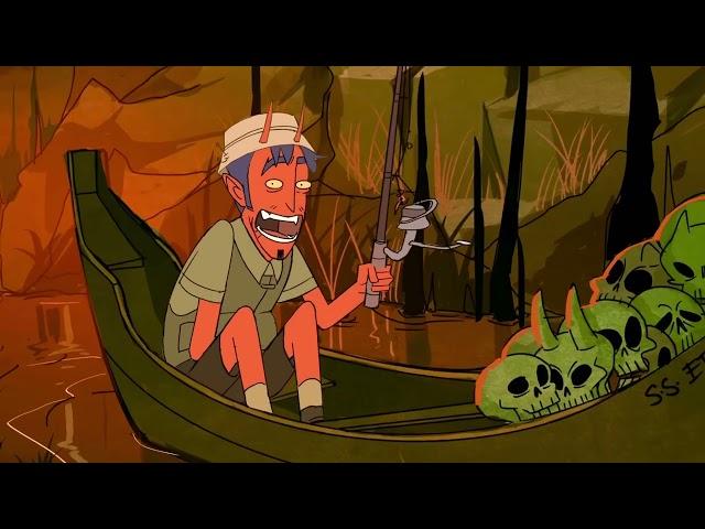 Fishing with a Demon (animation)