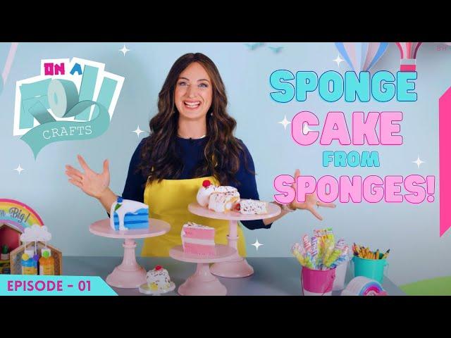 How To Make A Fake Sponge Cake From Sponges!