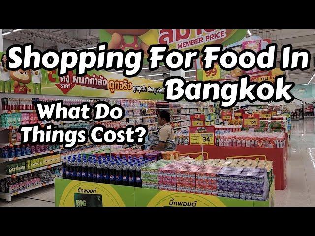 Shopping For Food In Bangkok