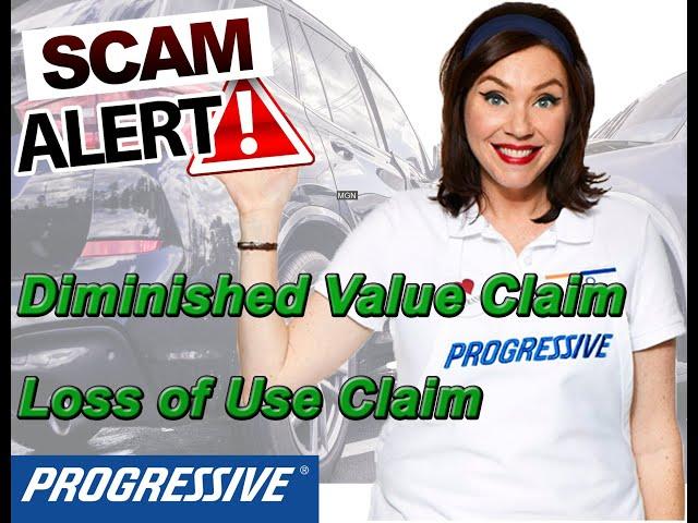 Diminished Value and Loss of Use Claims- How I got Progressive Auto Insurance to Pay My Claim