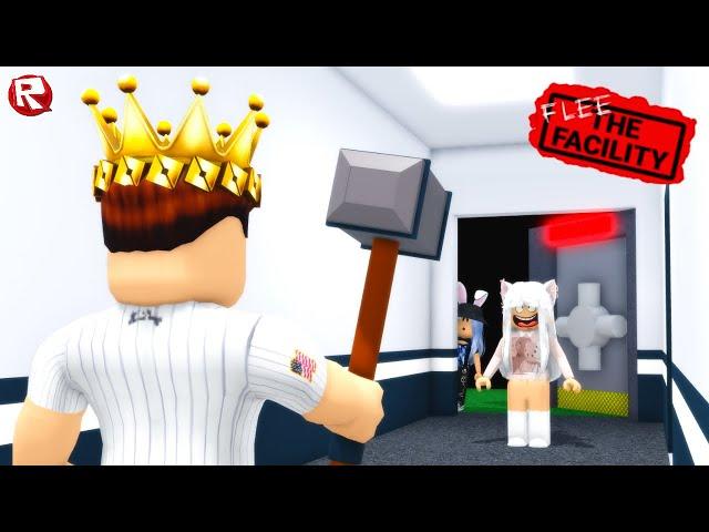 И СНОВА ТРОЛЛИМ ПАПУ | ПОБЕГ из БУНКЕРА в роблоксе | Flee the Facility roblox