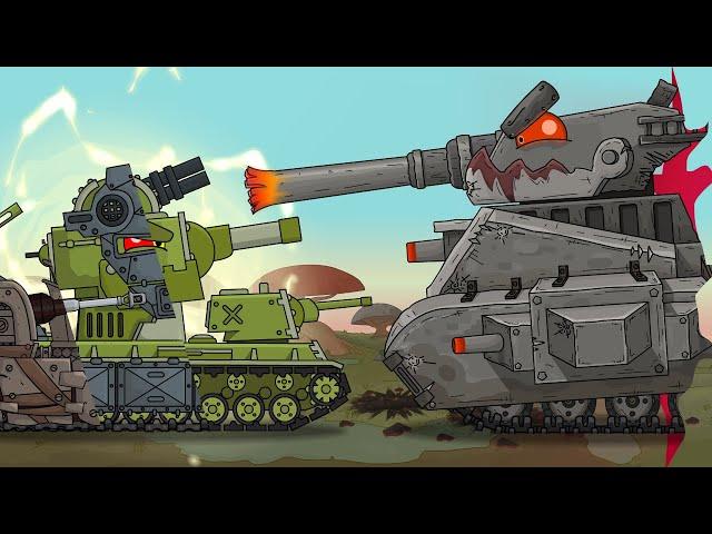 Lost story. Kv-6 vs Leviathan. Cartoons about tanks