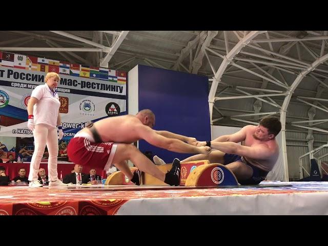 Mas-Wrestling. Andrew Markin, Ural VS Sergei Frolkin, Yakutia. 125+kg