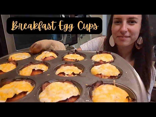 Breakfast Egg Cups | Quick Breakfast | Keto Breakfast