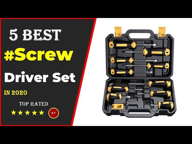  Top 5: Best Screwdriver Set 2020 [Tested & Reviewed]
