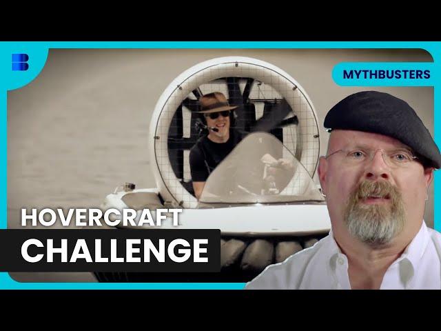 Hovercraft Through a Minefield? - Mythbusters - Science Documentary