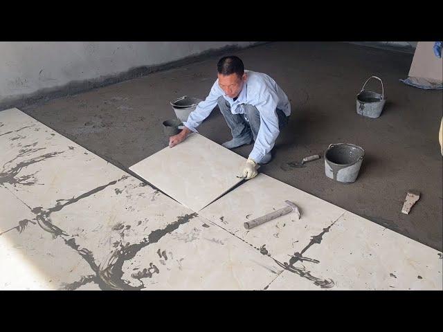 Instructions On The Construction Of The Living Room Floor With Ceramic Tiles