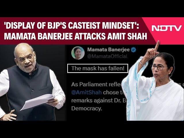 Ambedkar Row | Mamata Banerjee Attacks Amit Shah: 'Display Of BJP's Casteist Mindset'