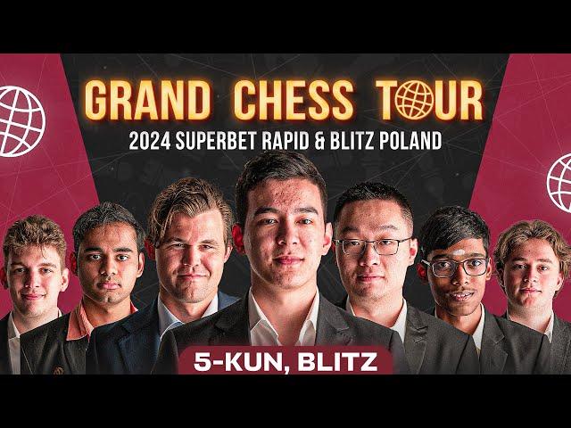 2024 SUPERBET RAPID & BLITZ POLAND | 5-KUN (O'ZBEK TILIDA) #grandchesstour