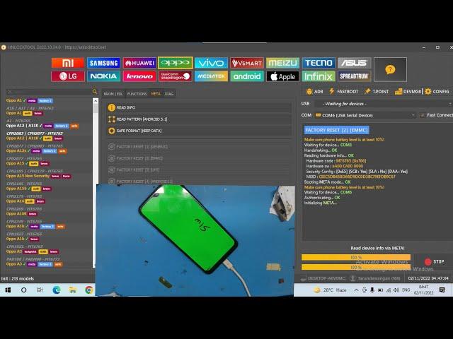 Oppo A12 Cph 2083 Unlock Tool Frp Bypass