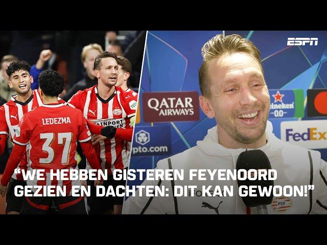 LUUK DE JONG na BIZARRE REMONTADA PSV tegen Shakhtar  | Interview